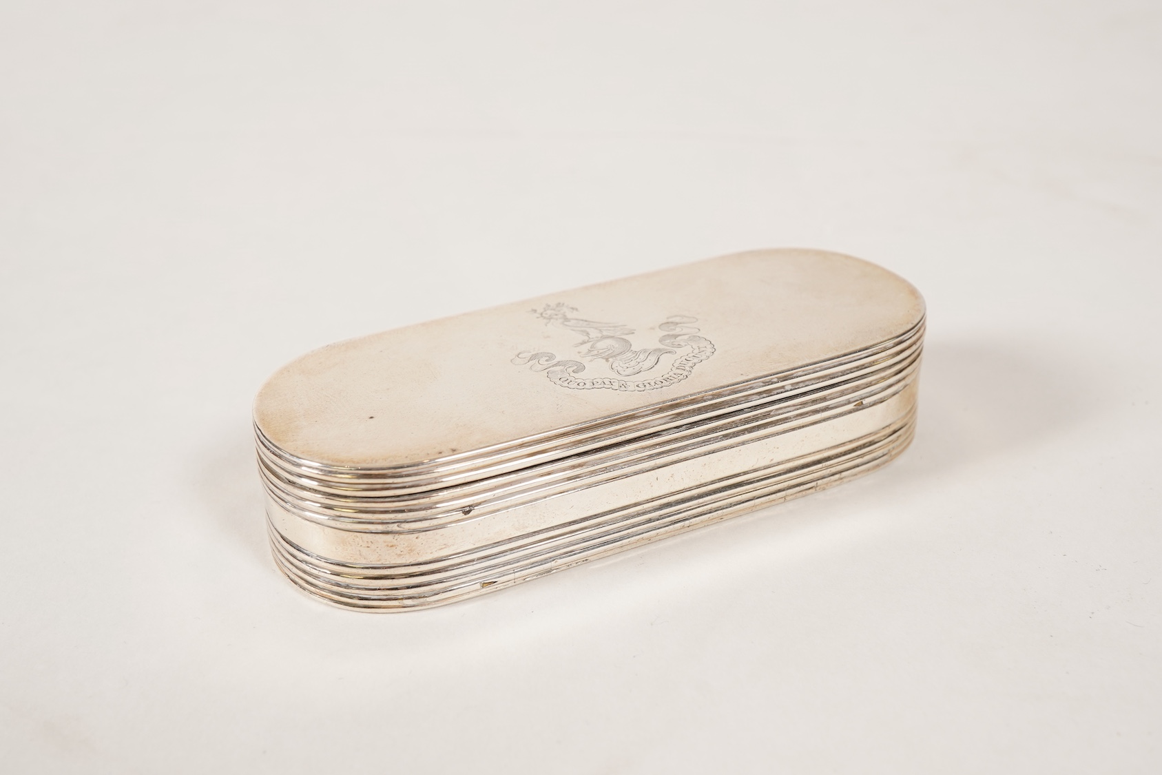 A George III silver snuff box by William Parker & Benjamin Simpson